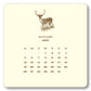 2025 Hunt Calendar with Easel