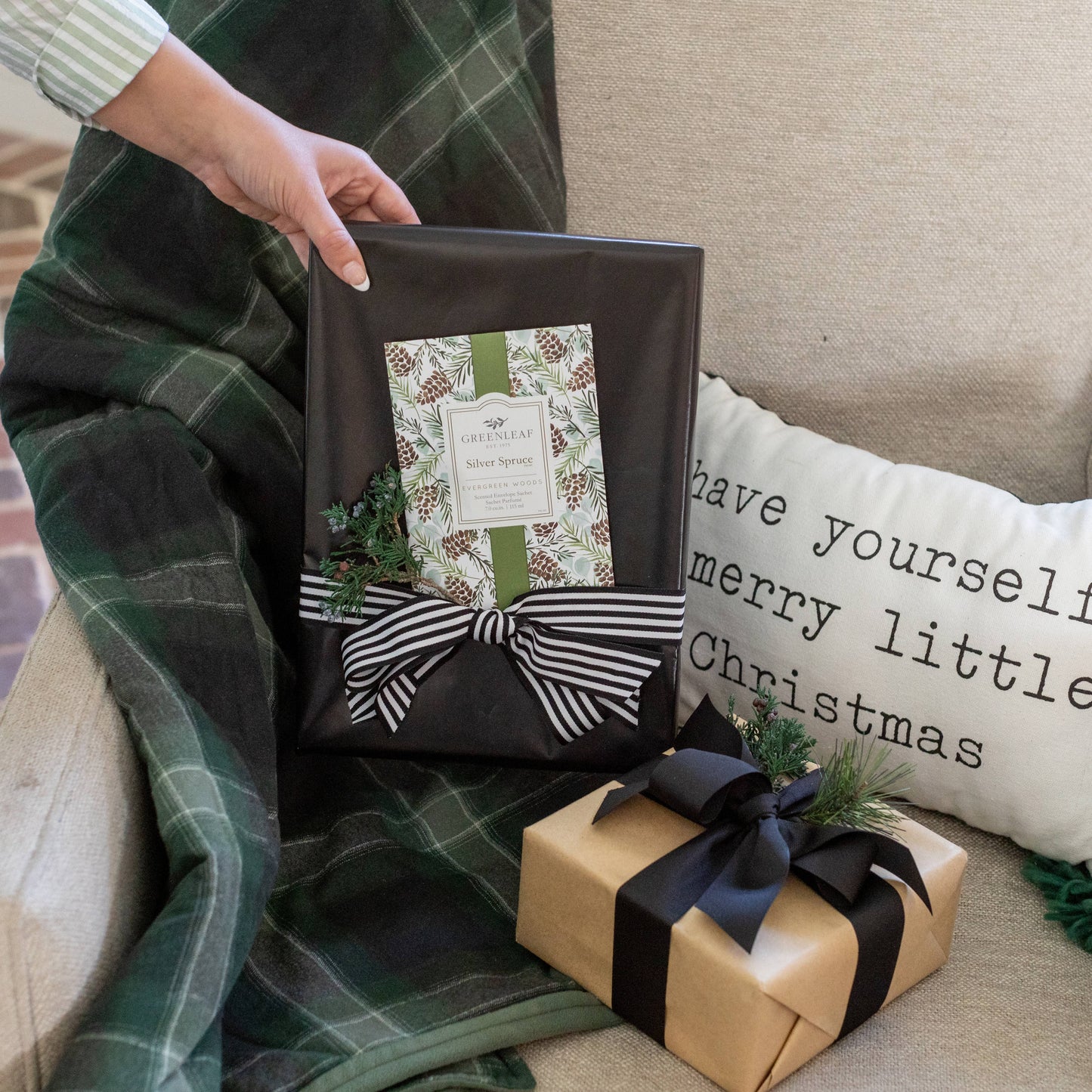 Silver Spruce Large Sachet