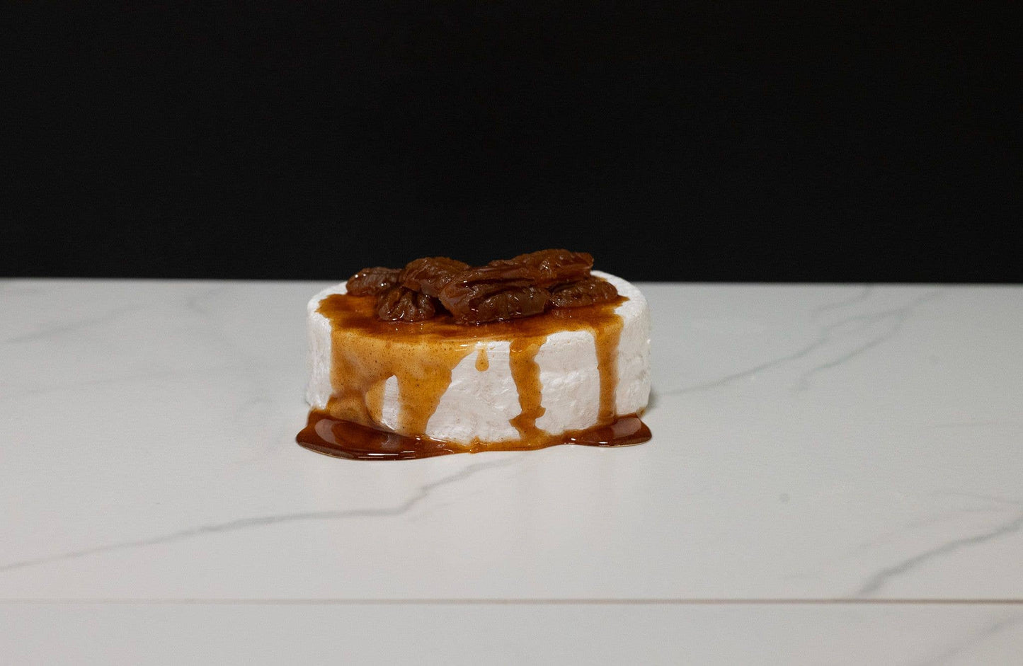Decorative Brie Cheese Round With Pecans Tabletop Object
