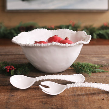 VIDA Alegria Large Bowl (White)