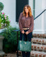 Sophie Studded Tote Hunter Green EC: