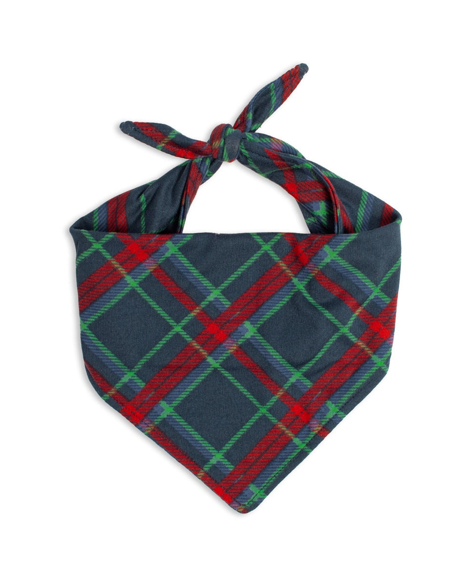 Layton Plaid Dog Bandana (2 Sizes)