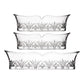 Dublin Crystal Flatware Caddies (Set of 3)