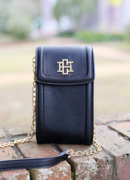 Paige Cell Phone Crossbody BLACK: Default