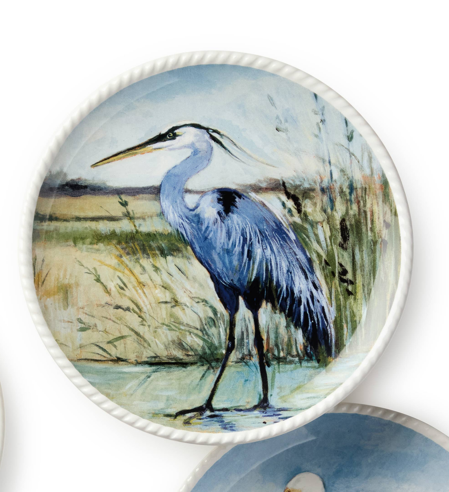 Coastal Birds Canape Plates, 6" (4 Styles)