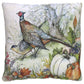 Pillow - Fall Pheasants - indoor / outdoor cushion: 19x24