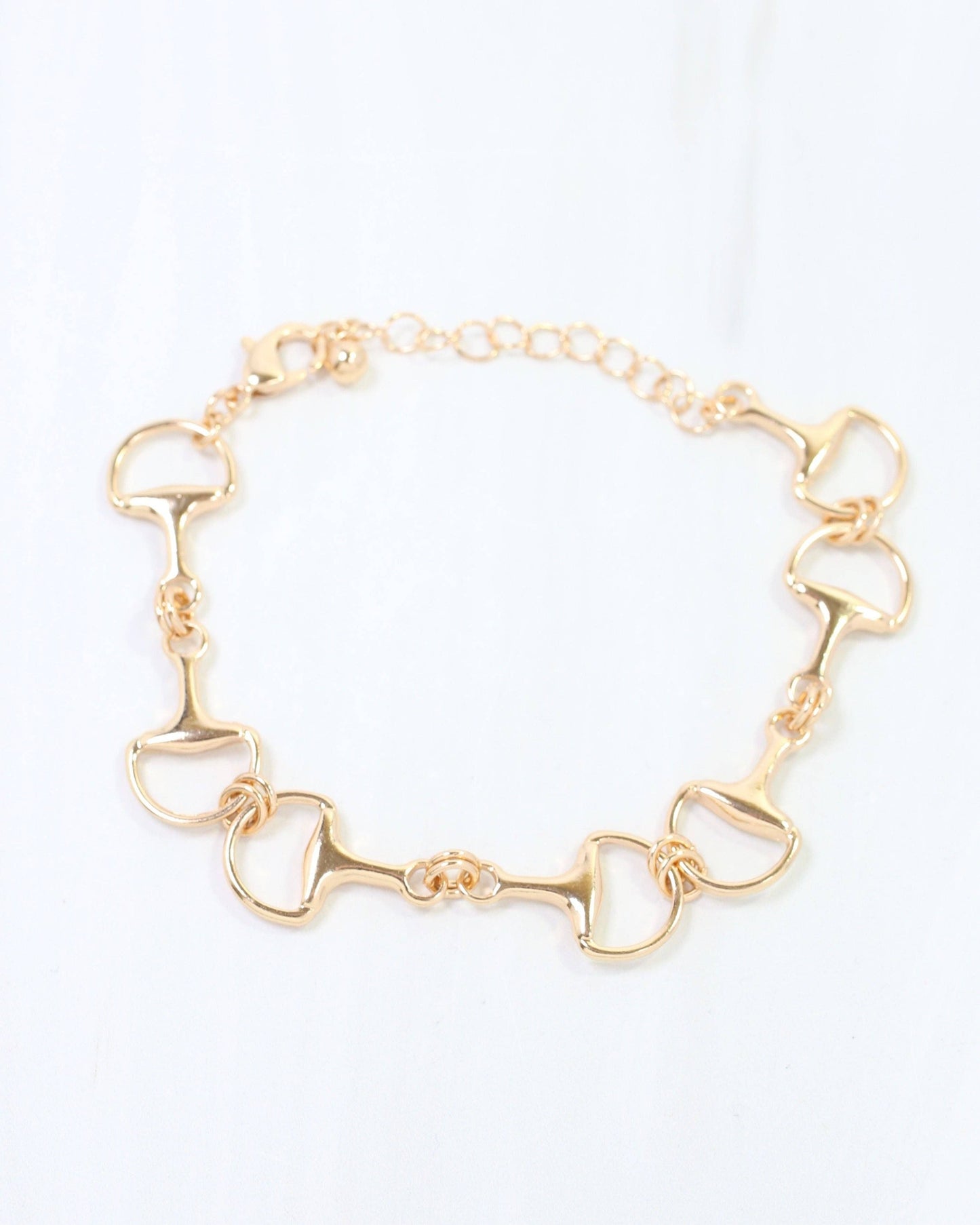 Fleming Horsebit Bracelet WR Gold