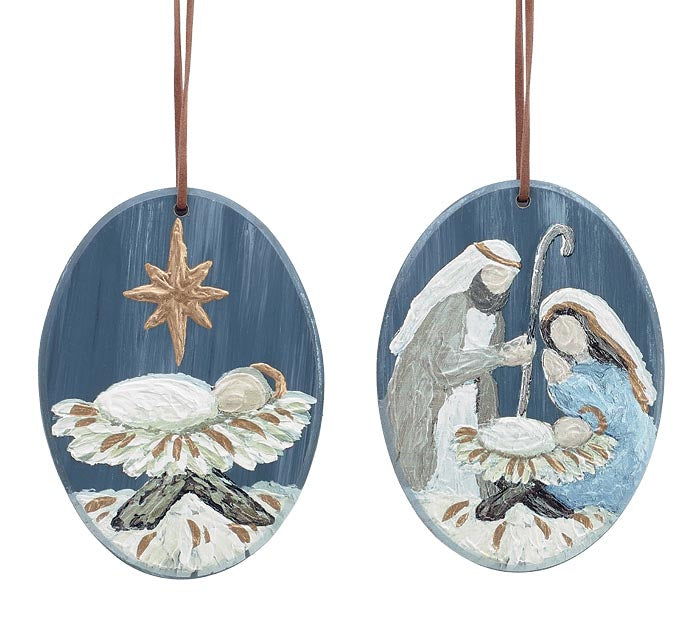 Holy Family and Jesus Ornament (2 Styles)