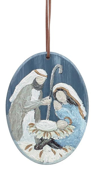 Holy Family and Jesus Ornament (2 Styles)