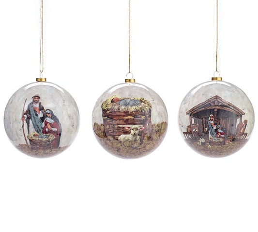 Divine Impressions Nativity Ornament (3 Styles)