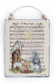 Tin Religious Hymn Ornaments (3 Styles)
