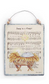 Tin Religious Hymn Ornaments (3 Styles)
