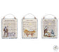 Tin Religious Hymn Ornaments (3 Styles)