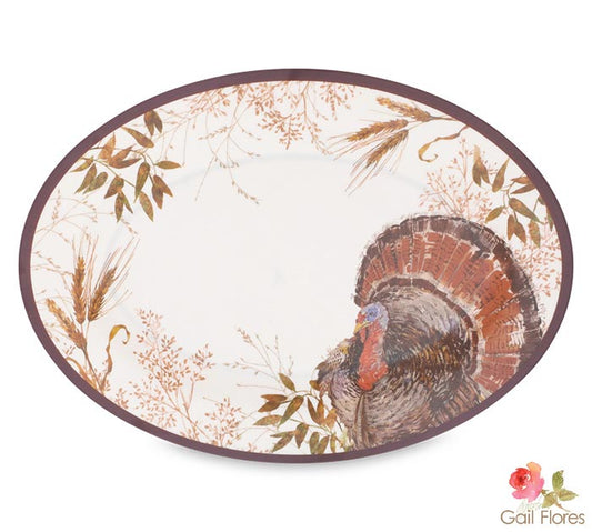 Melamine Turkey Platter