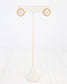 Bethany Pearl Stud Gold: Default