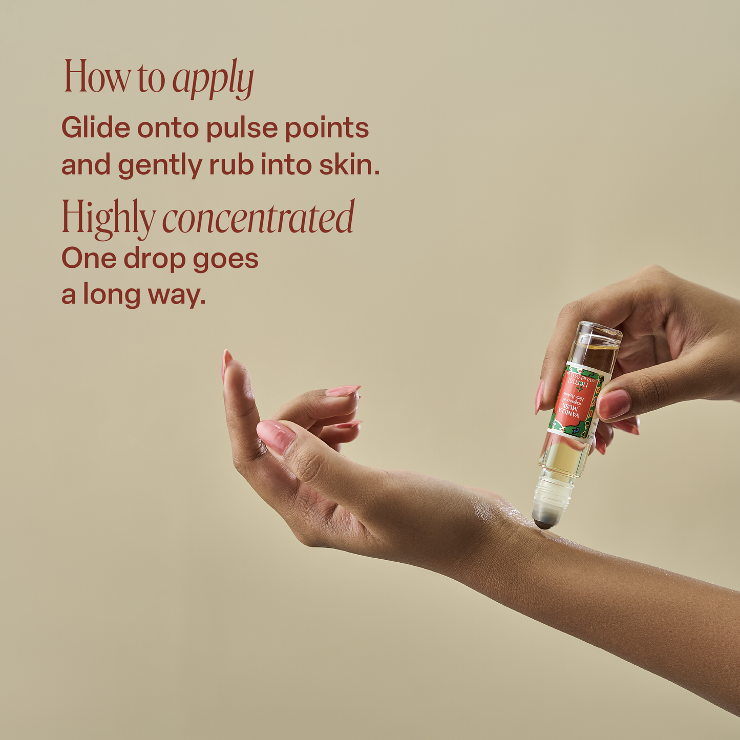 Vanilla Musk Perfume Oil: 5ml Roll-on