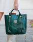 Kinzley Tote Hunter Green EC