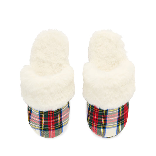 Blair Slippers - White - L/XL
