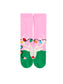 Reindeer Socks - Pink
