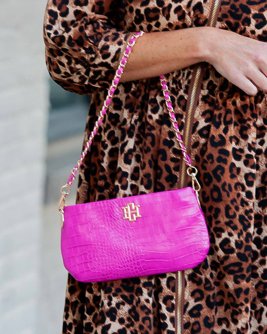 Livi Crossbody Hot Pink EC: