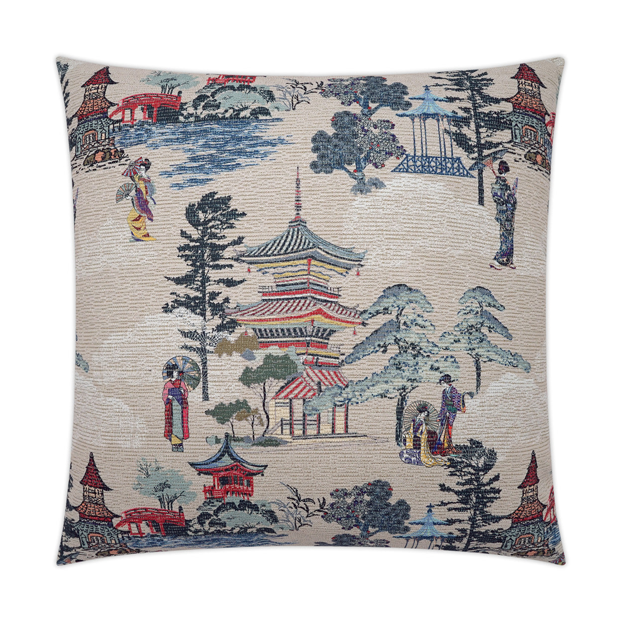 Lago - Square- Feather Down Fill Pillow