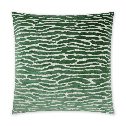 Marcel - Green - Feather Down Fill Pillow