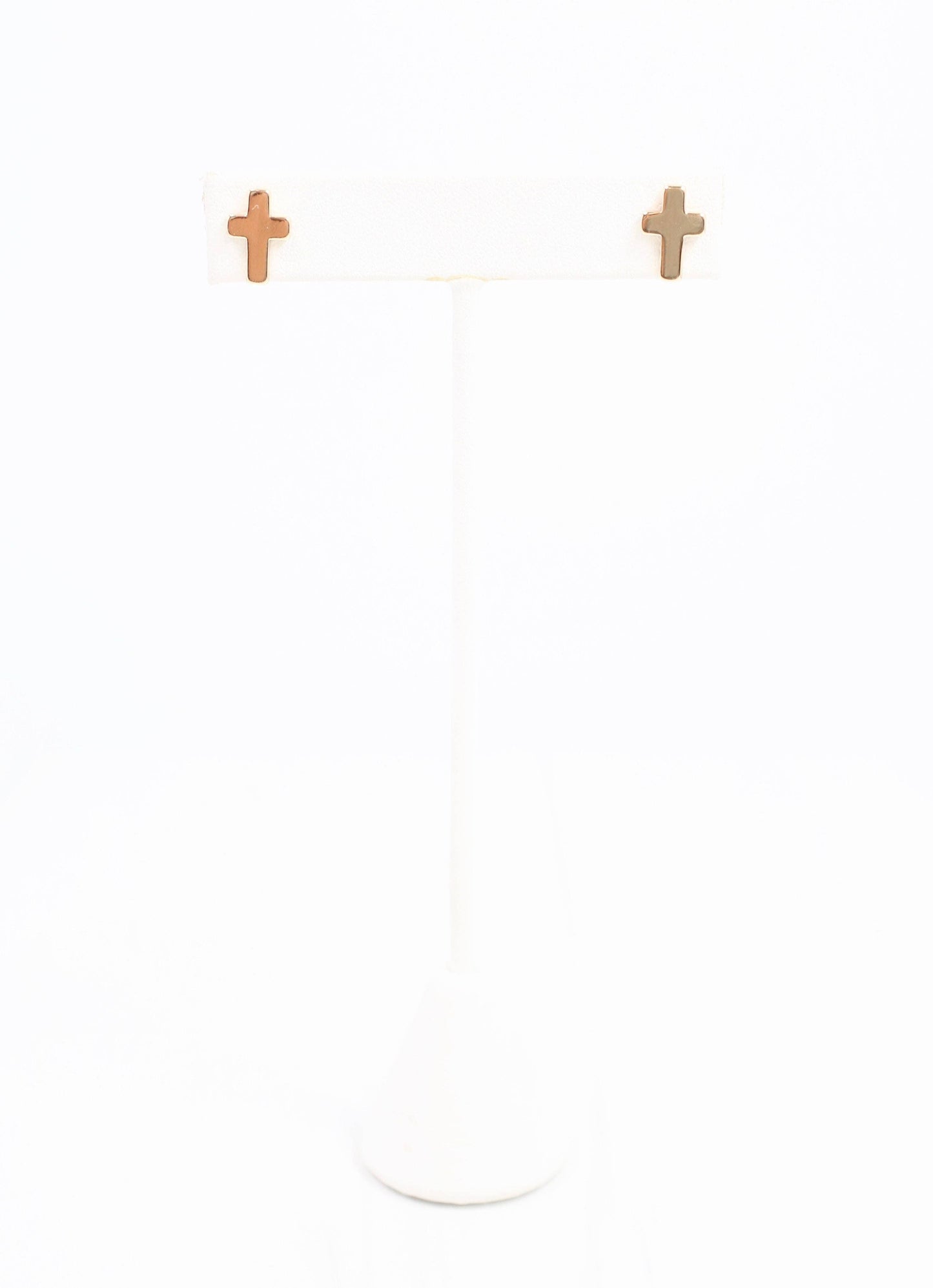 Christy Cross Earring Gold