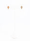 Christy Cross Earring Gold