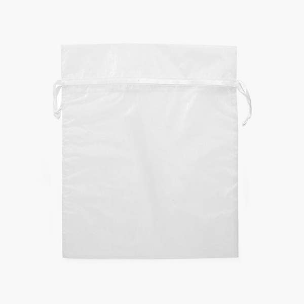 Organza Sheer Drawstring Bags: Hunter Green / 10 Pack / 4x6"