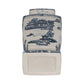 Decorative Jar - Blue Ceramic Chinoiserie Temple, 15 in.