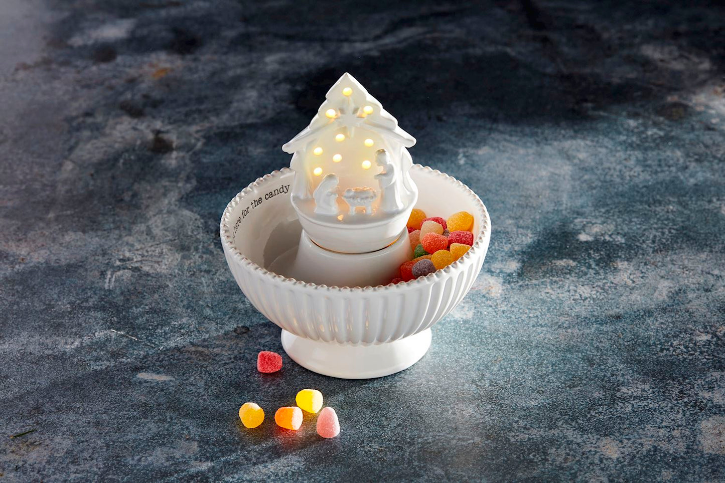 Light-Up Nativity Sitter
