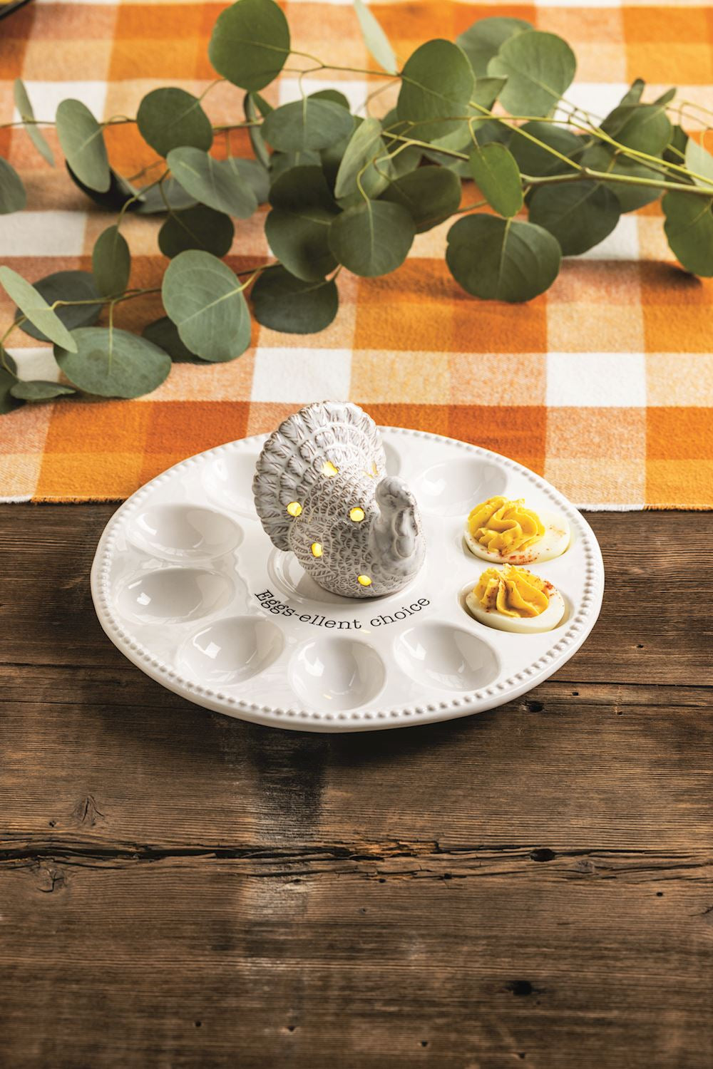 White Turkey Light-Up Sitter