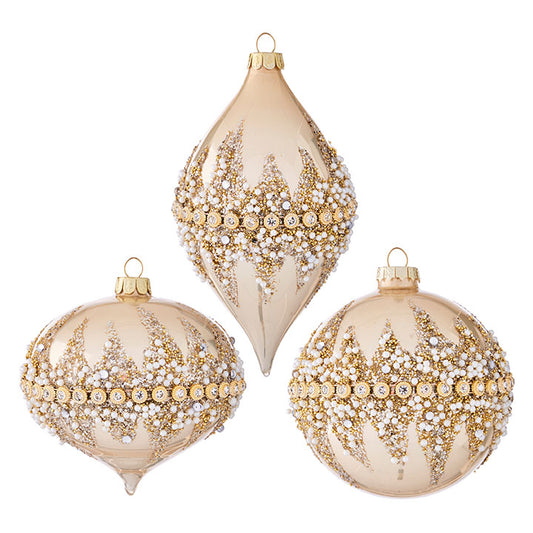 Beaded Ornament  ( 3 Styles)