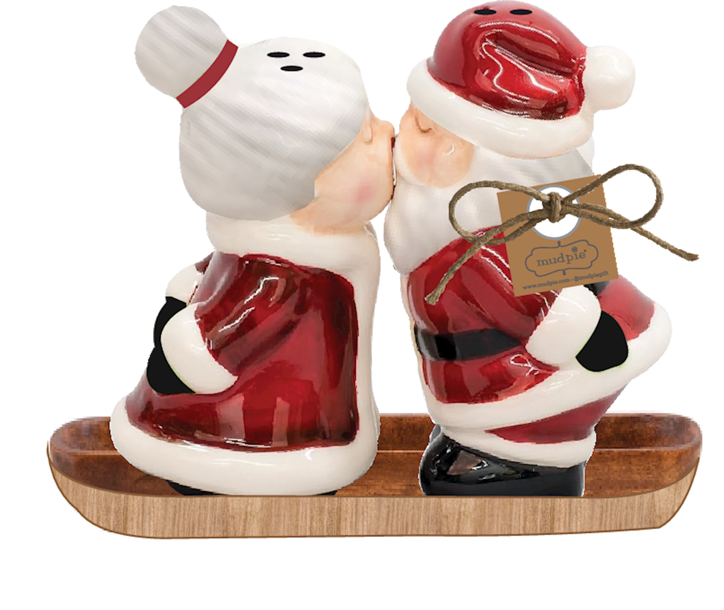 Mr. & Mrs. Clause Salt & Pepper Set