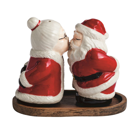 Mr. & Mrs. Clause Salt & Pepper Set