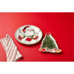 Vintage Christmas Platter Set