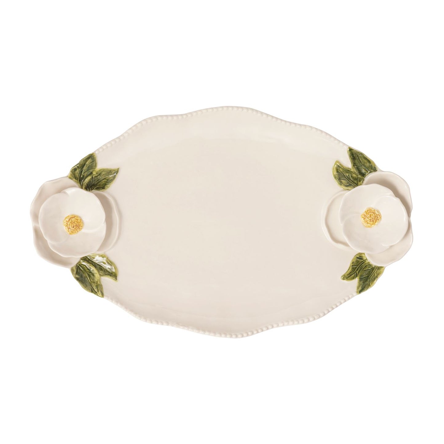 Flower Handle Platter