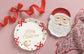 Santa & Bow Platter (2 Styles)