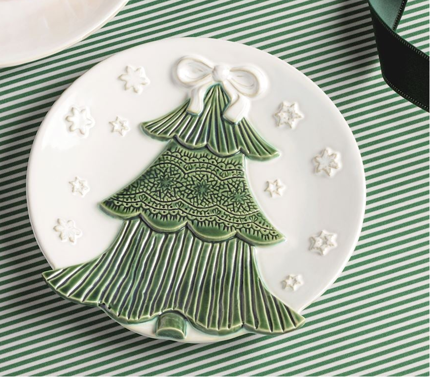 White Christmas Platter - 2 Styles