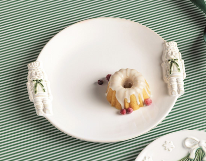 White Christmas Platter - 2 Styles