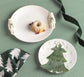 White Christmas Platter - 2 Styles