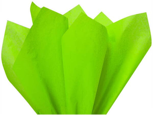 Bulk Color Tissue Paper 20X30" Sheets: Bright Lime / 480 Pack / 20x30"