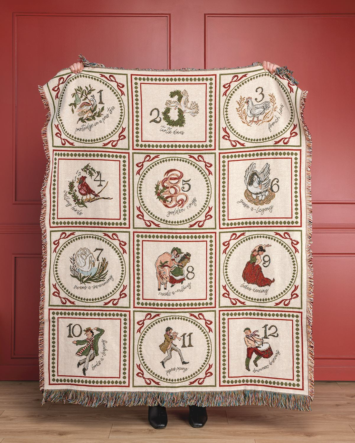 12 Days of Christmas Blanket