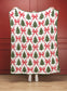 Christmas Tree Chenille Blanket