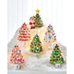 Vintage Metallic Tree Night Light