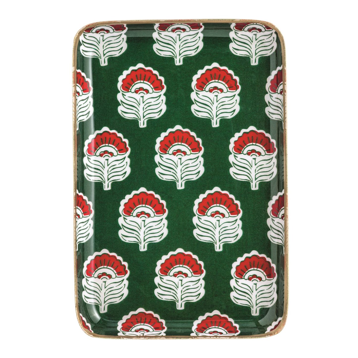 Christmas Metal Tidbit Plates (4 Styles)