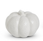 White Ceramic Chevron Embossed Pumpkins (4 Styles)