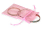 Organza Sheer Drawstring Bags: Ivory / 10 Pack / 4x6"