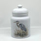 Blue Heron Cookie Jar: 10" Cookie Jar