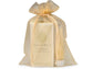 Organza Sheer Drawstring Bags: Ivory / 10 Pack / 4x6"